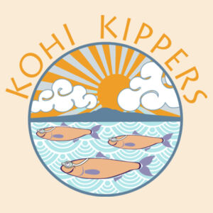Kohi Kippers Gold - Medium Calico Santa Sack Design