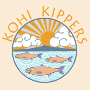 Kohi Kippers Gold - Large Canvas Santa Sack Design