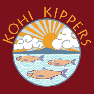 Kohi Kippers Yellow - AS Colour Mens Stencil Hoodie Design