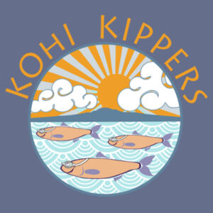 Kohi Kippers Yellow - Mens Faded Tee Design