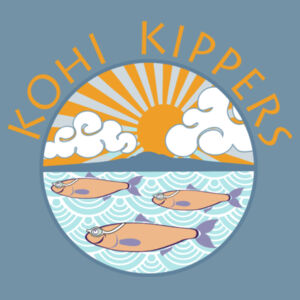Kohi Kippers Yellow - Womens Blue Denim Shirt Design