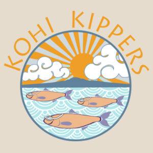 Kohi Kippers Yellow - AS Colour Womens Maple Organic Tee Design