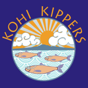 Kohi Kippers Yellow - Kids Outline Tee Design