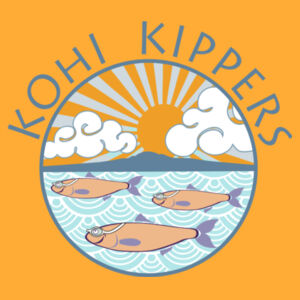 Kohi Kippers Blue - Mens Origin 300 Hoodie Design