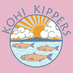 Kohi Kippers Blue - Mens Outline Tee Design