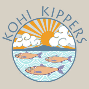 Kohi Kippers Blue - AS Colour Womens Stencil Hood Design