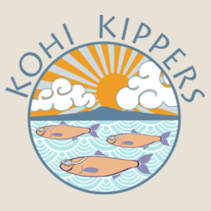 Kohi Kippers Blue - Womens Mali Tee Design