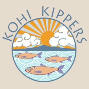 Kohi Kippers Blue - Kids Wee Tee Design