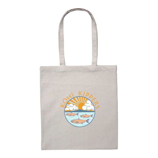 Kohi Kippers Gold - Heavy Duty Canvas Tote with Gusset  Thumbnail