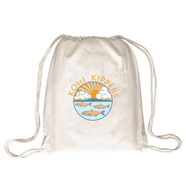 Kohi Kippers Gold - Drawstring Backpack Thumbnail