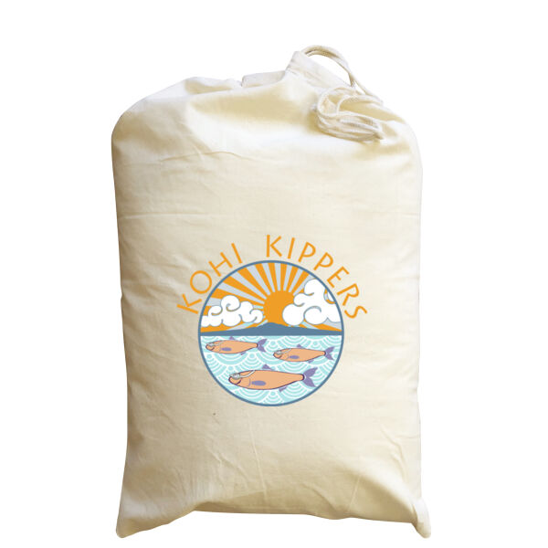 Kohi Kippers Gold - Medium Calico Santa Sack Thumbnail