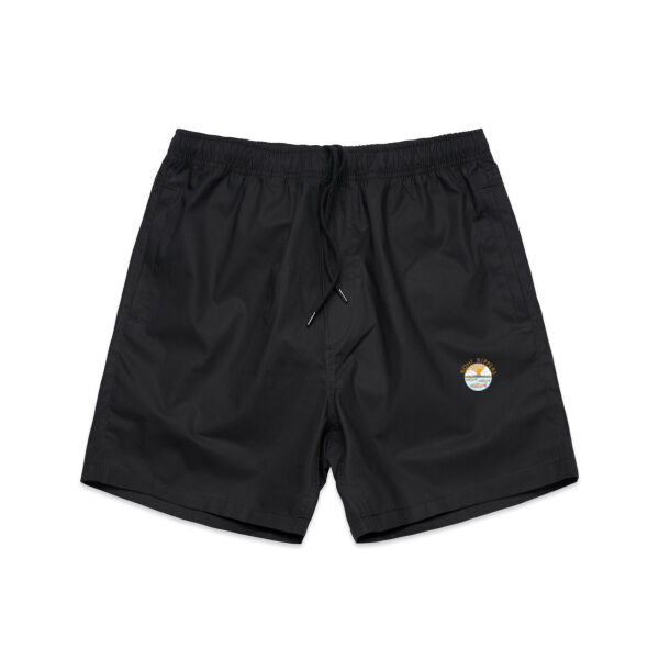 Kohi Kippers Yellow - Men's Beach Shorts Thumbnail