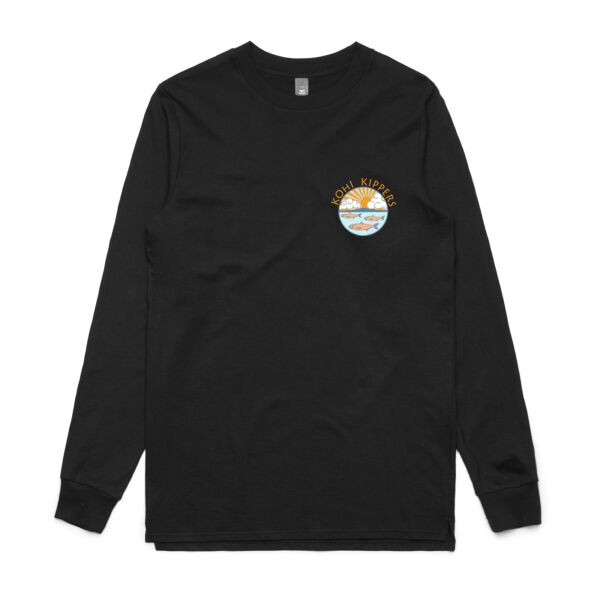 Kohi Kippers Yellow - Mens Base Longsleeve Tee Thumbnail