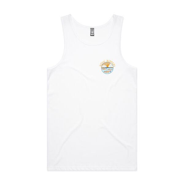 Kohi Kippers Yellow - Mens Lowdown Singlet Thumbnail