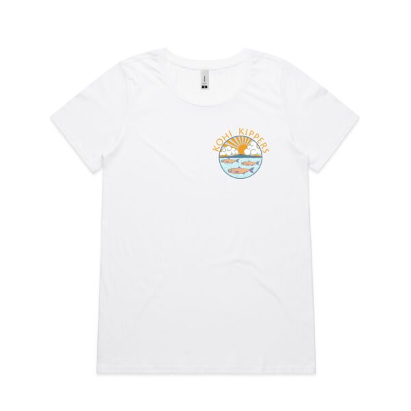 Kohi Kippers Yellow - AS Colour Womens Shallow Scoop Tee Thumbnail