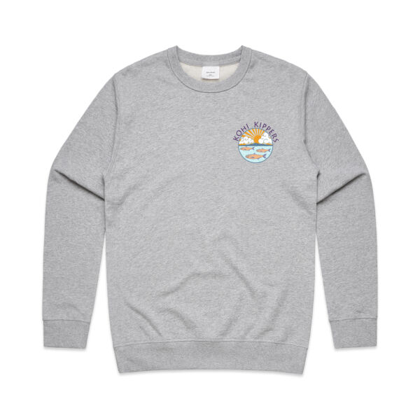 Kohi Kippers Purple - Mens Premium Crew Thumbnail