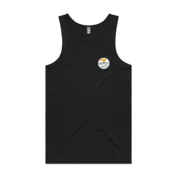 Kohi Kippers Purple - Mens Lowdown Singlet Thumbnail
