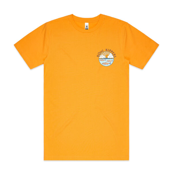 Kohi Kippers Purple - Mens Block T shirt Thumbnail