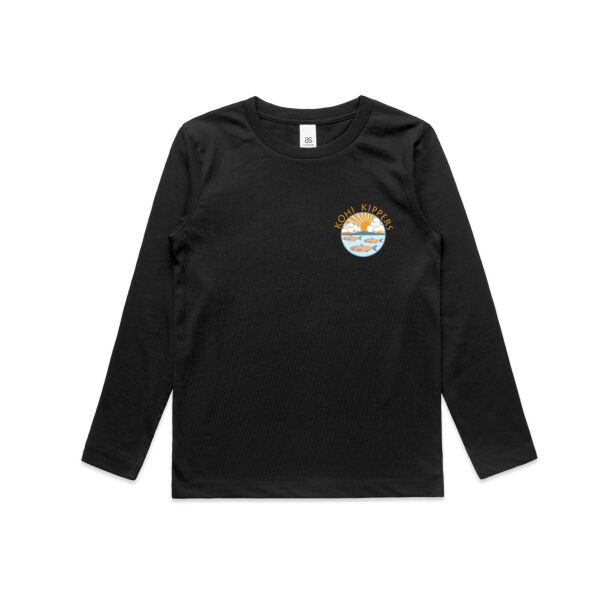 Kohi Kippers Yellow - Kids Longsleeve Tee Thumbnail