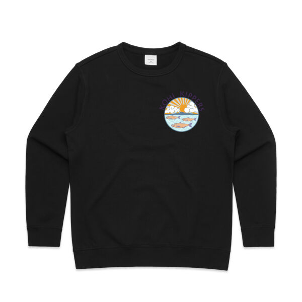 Kohi Kippers Purple - AS Colour Womens Premium Crew Thumbnail