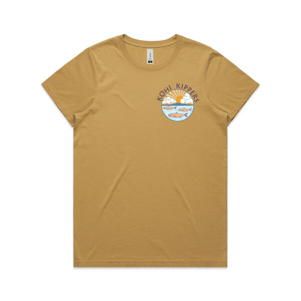 Kohi Kippers Purple - AS Colour Womens Maple Faded Tee Thumbnail