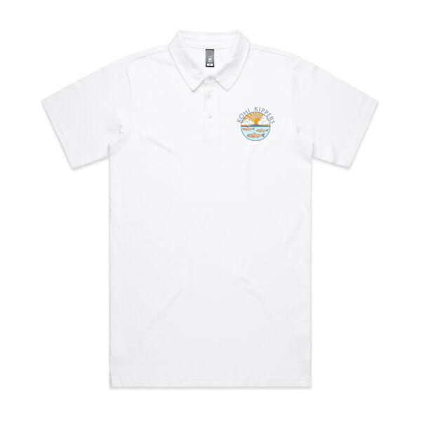 Kohi Kippers Blue - Mens Chad Polo Thumbnail