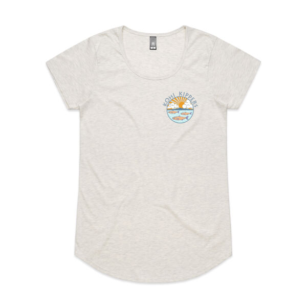 Kohi Kippers Blue - Womens Mali Tee Thumbnail