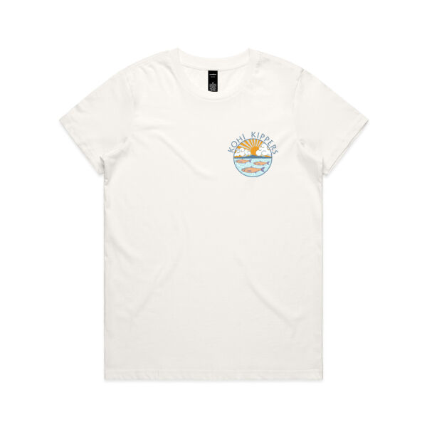 Kohi Kippers Blue - Womens Maple Tee Thumbnail