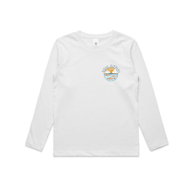 Kohi Kippers Blue - Kids Longsleeve Tee Thumbnail